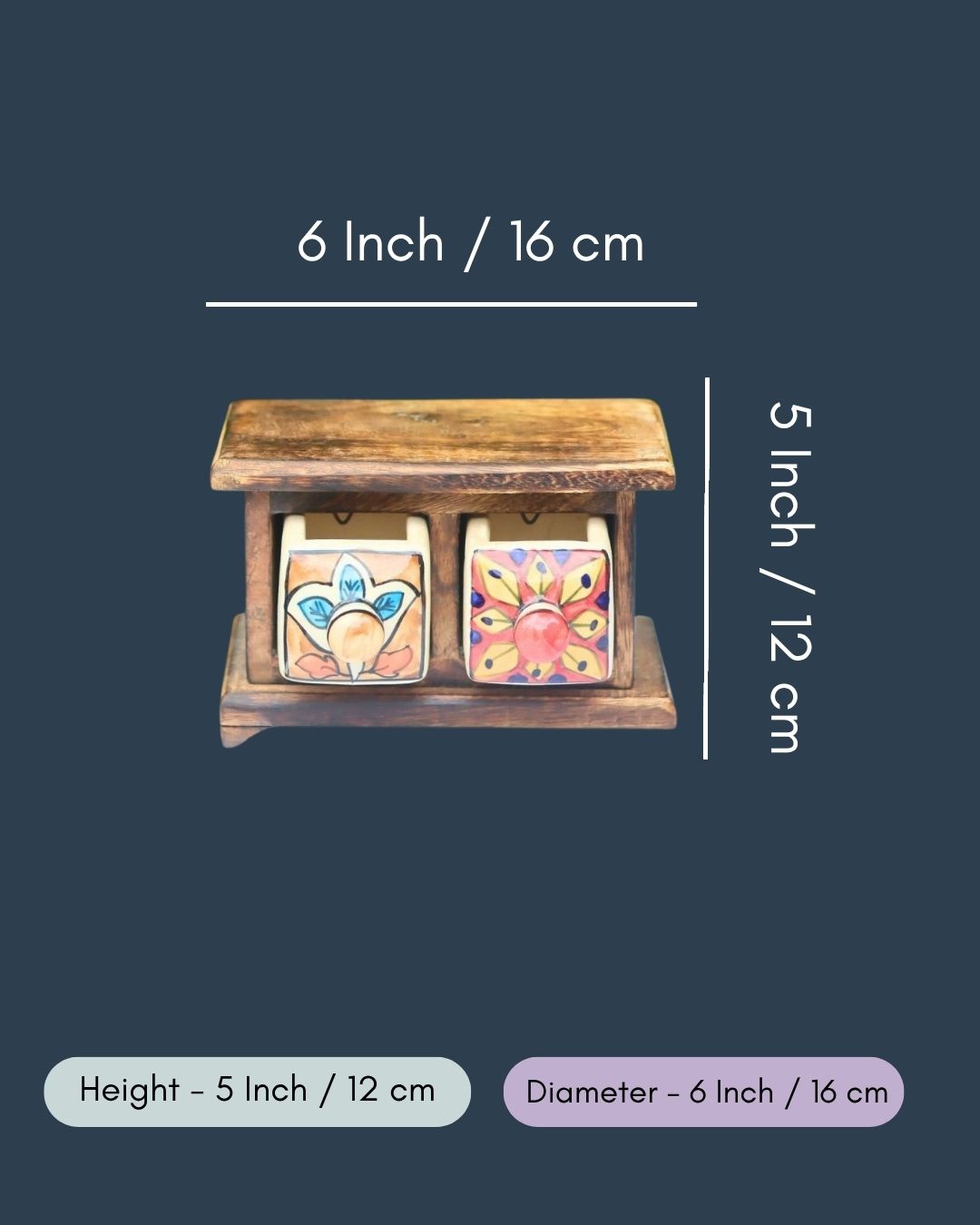 Wooden Decor Drawer – Rustic Vibes