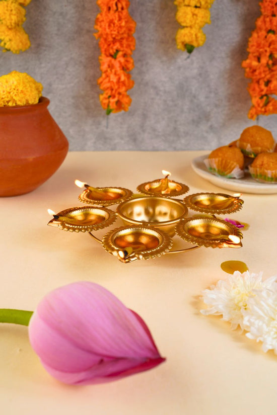 Roshni Ki Mehfil Diya made by metal