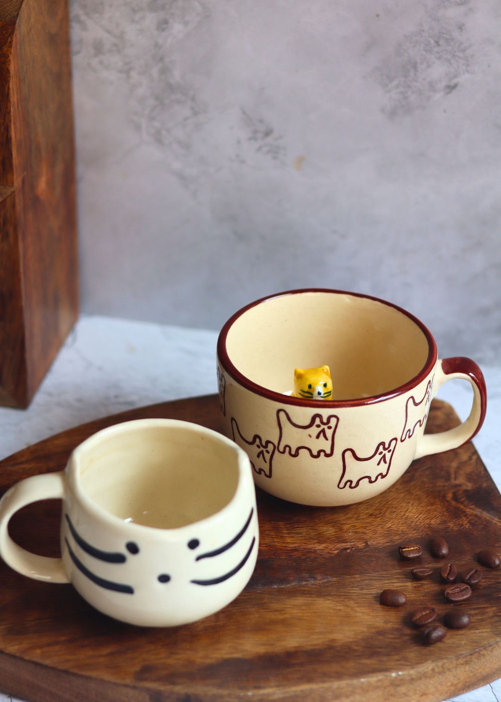 Handmade The OG Cat & Kitty Mug