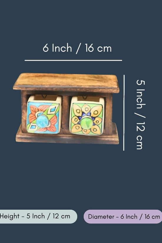 Wooden Decor Drawer – Floral Bliss