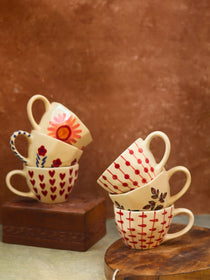 handmade Set of 6 Bestseller Mugs (for the price of 5)