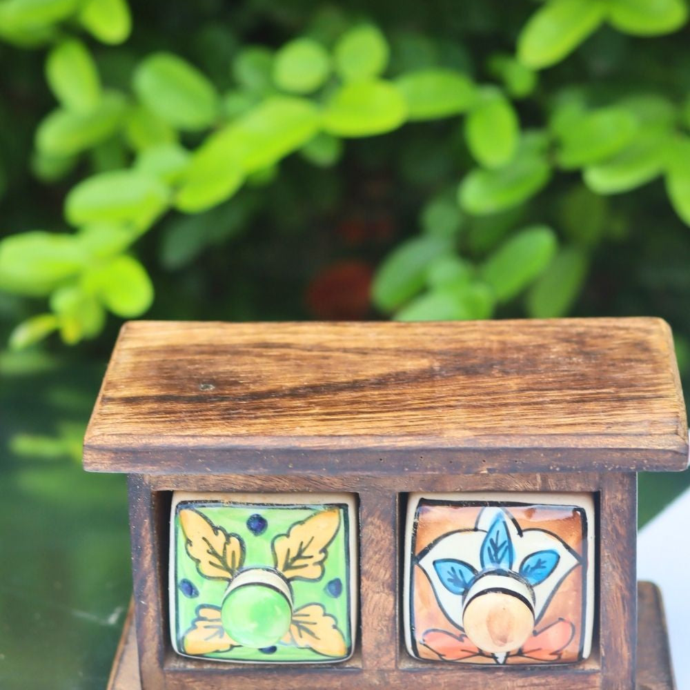 Handmade Wooden Decor Drawer – Rustic Charm