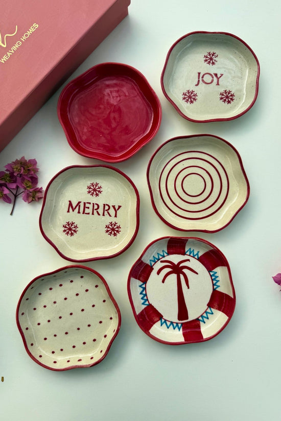 Set of 6 Twinkling Dessert plates (for the price of 5)