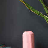 pink vase