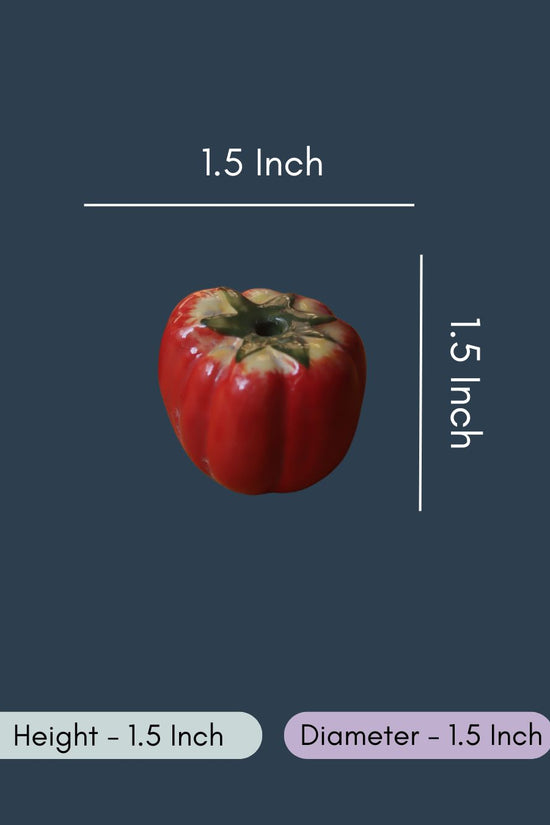 Tomato Decor Accent - Set of 2