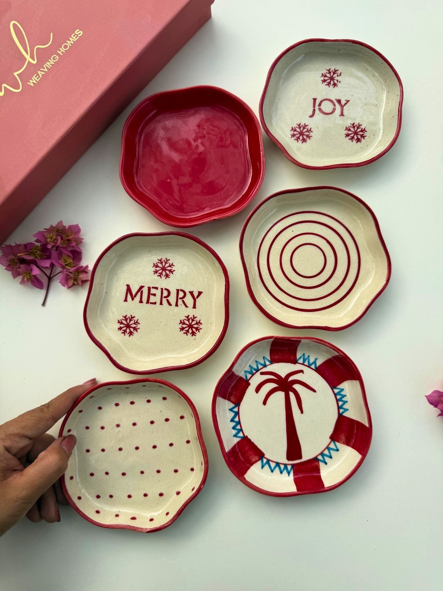 Set of 6 Twinkling Dessert plates (for the price of 5)