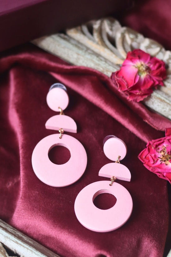 Serene Teal Earrings with premium quality material
