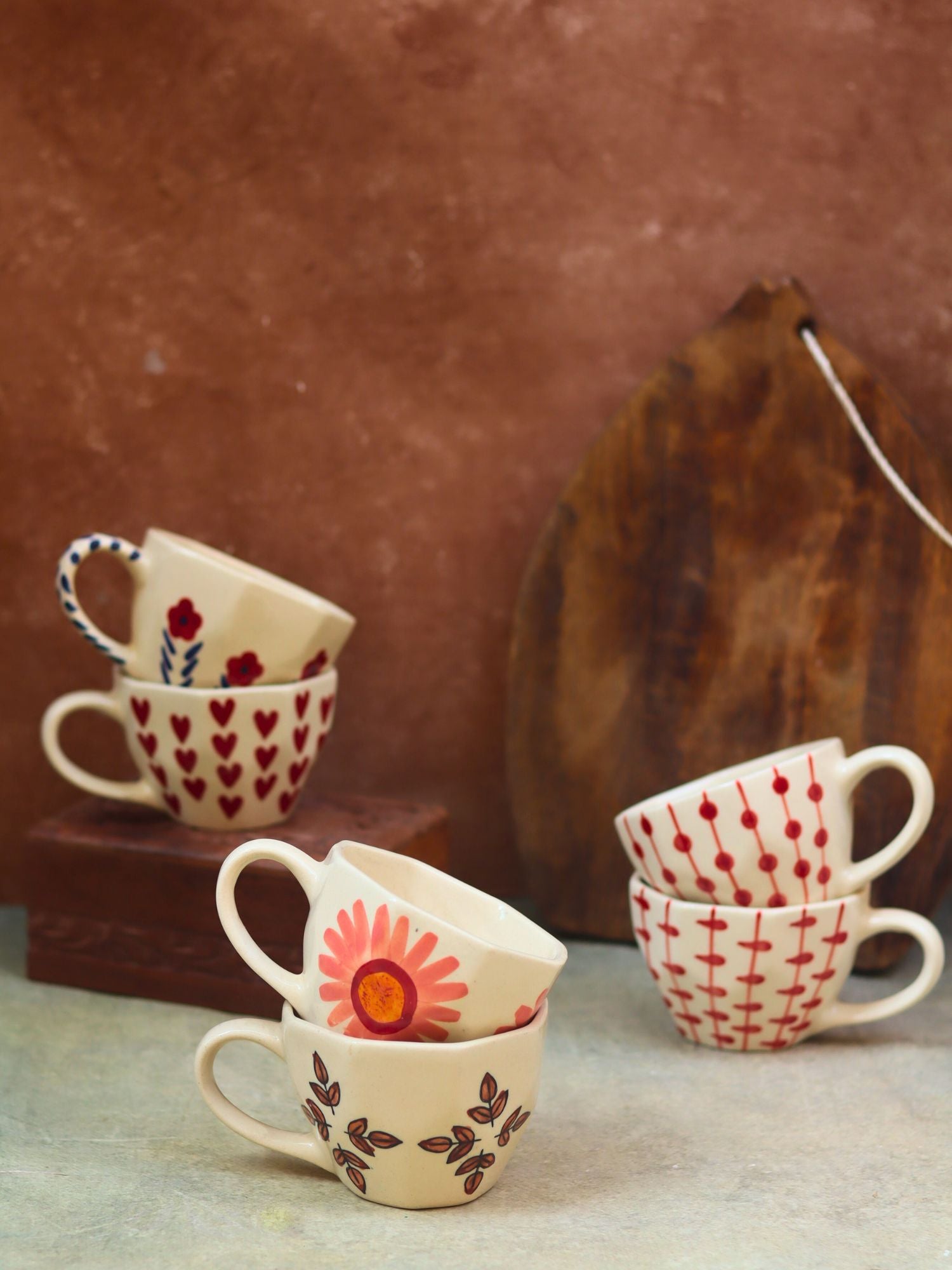 Set of 6 Bestseller Mugs (for the price of 5) with premium quality material