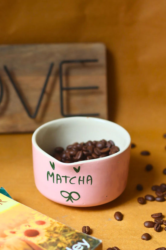 Pink Matcha Bowl 
