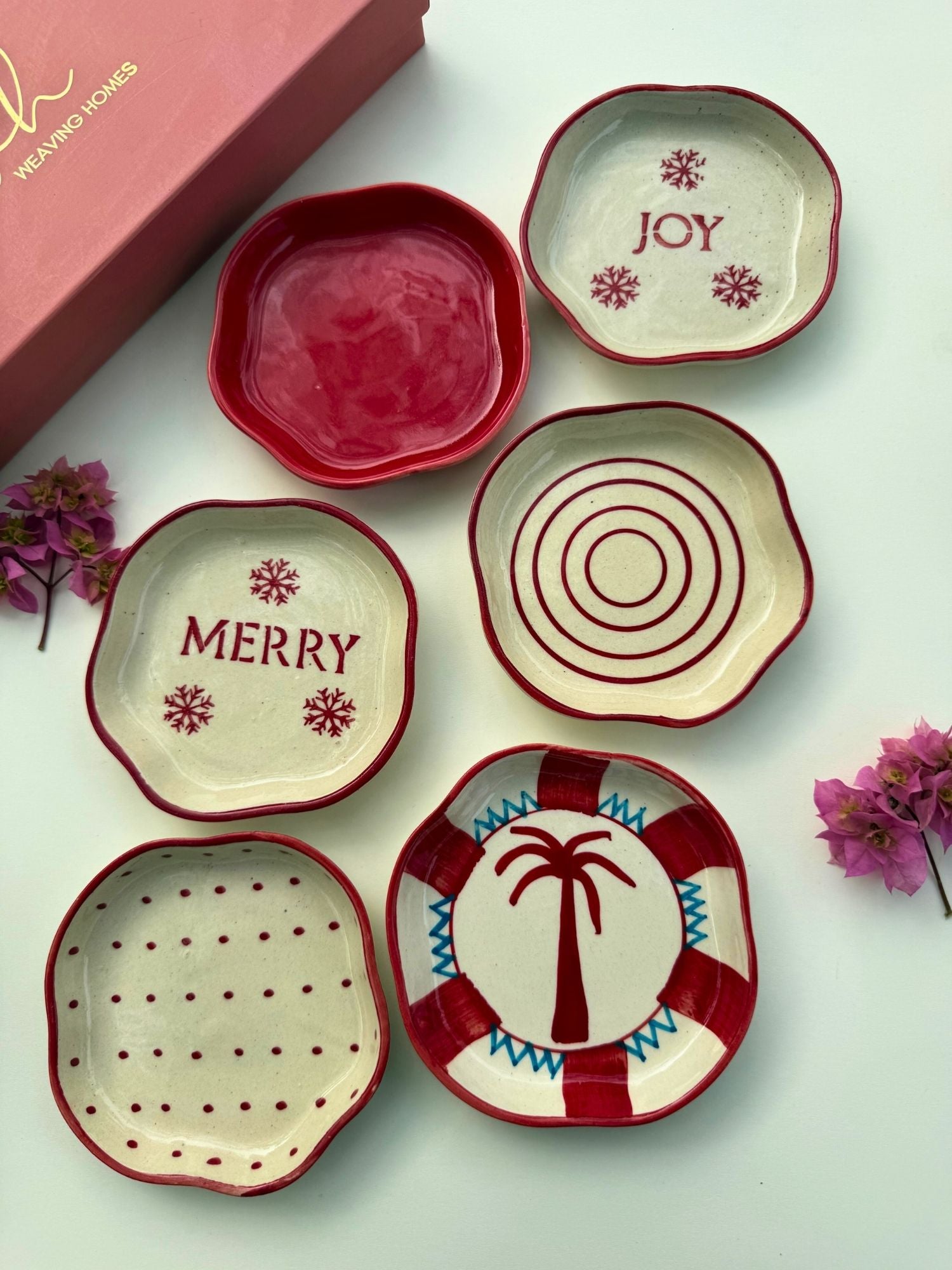 Set of 6 Twinkling Dessert plates (for the price of 5)