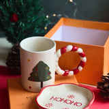 Handmade The OG Christmas Mug & HOHOHO Handmade Dessert Plate in a Gift Box