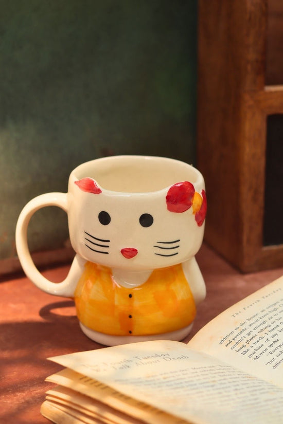 handmade Hello kitty mug