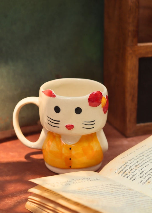 handmade Hello kitty mug