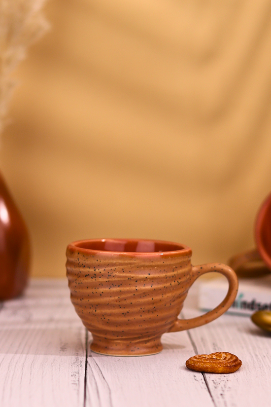 Handmade ceramic chai cups