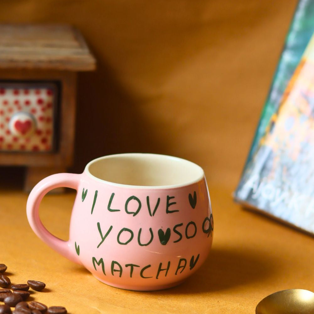 handmade Matcha Love Mug