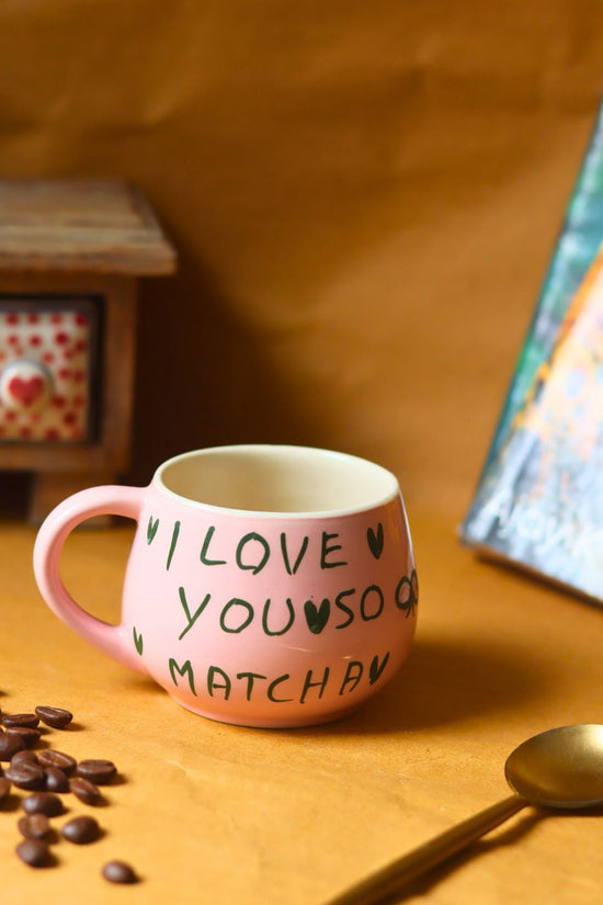 handmade Matcha Love Mug