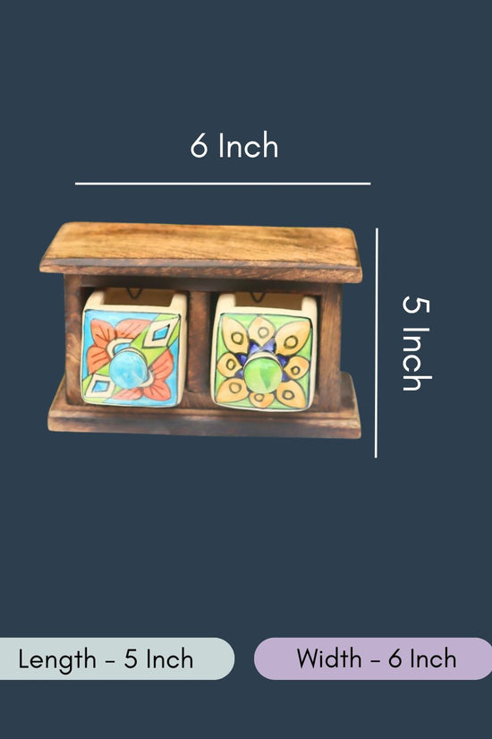 Wooden Decor Drawer – Floral Bliss