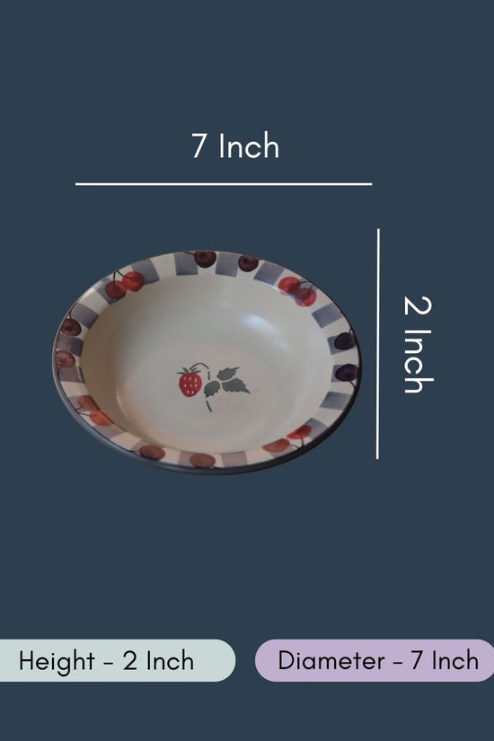 Cherry Pasta Plate