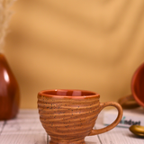 brown torrent cup with beautifully design 