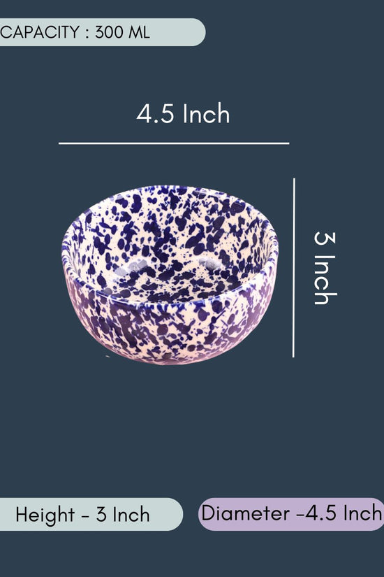 Blue Flecked Bowls