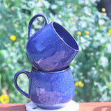 Handmade Cozy Blue Coffee Mug