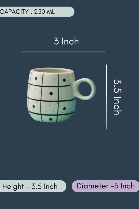 Black Polka Cuddle Mug  // Cuddle Mugs