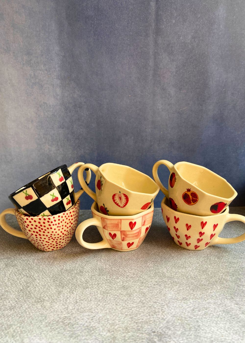 coffee mugs made by ceramic 