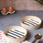 Zebra - Salad Bowl made by ceramic