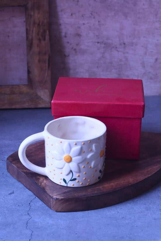 Wildflower Mug in a Gift Box with premium quality material