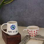 set of 2 ceramic mugs 