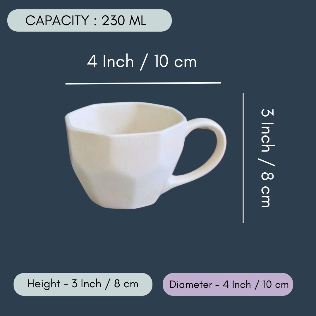 Not so basic White Mug