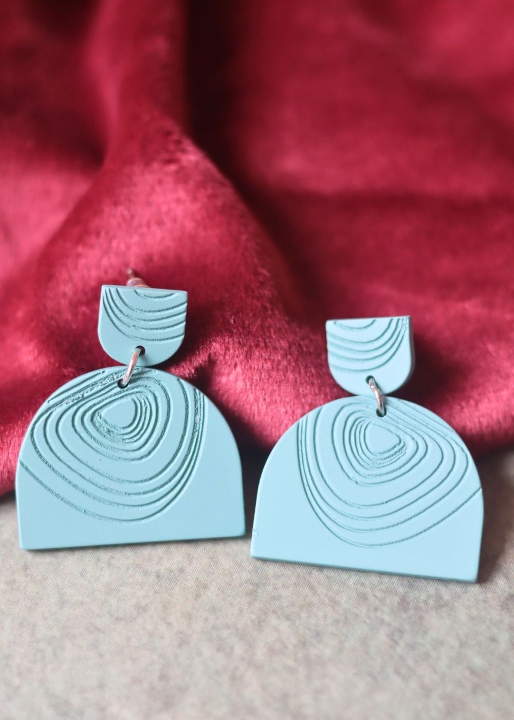 Serene Teal Earrings