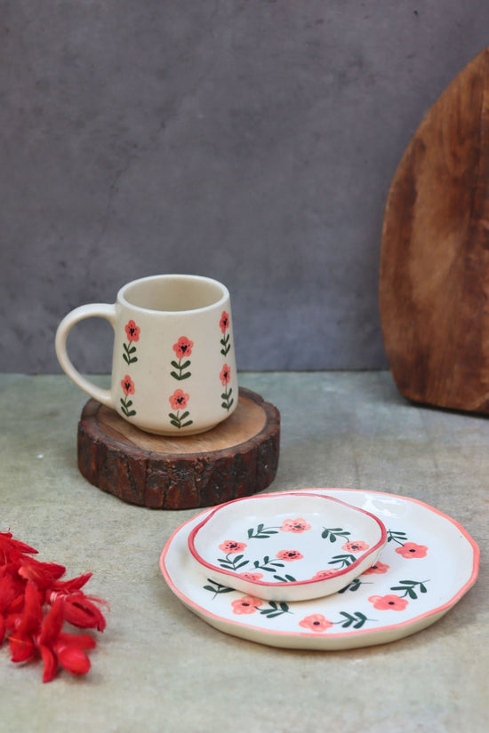 Set of 3 - Poppy Flower Combo handmade in india
