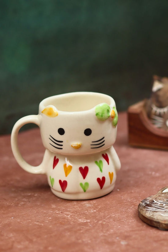 Modern Kitty Mug made by ceramic