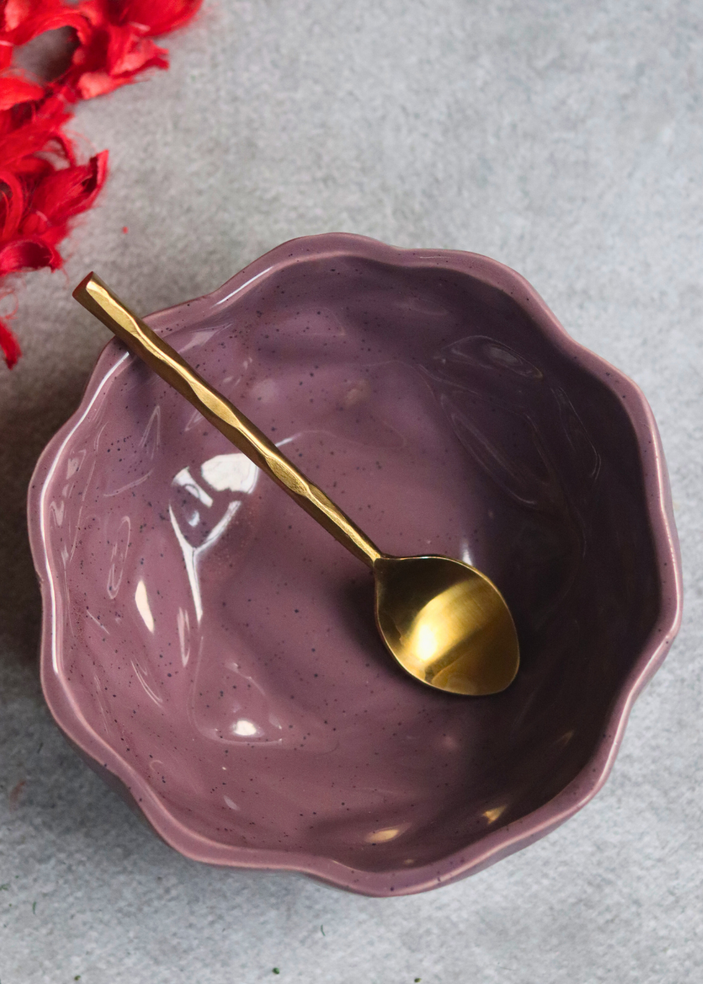 Purple Diamond Bowl - Large
