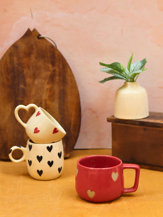 Set of 3 - Forever Love Mug Combo with premium quality material
