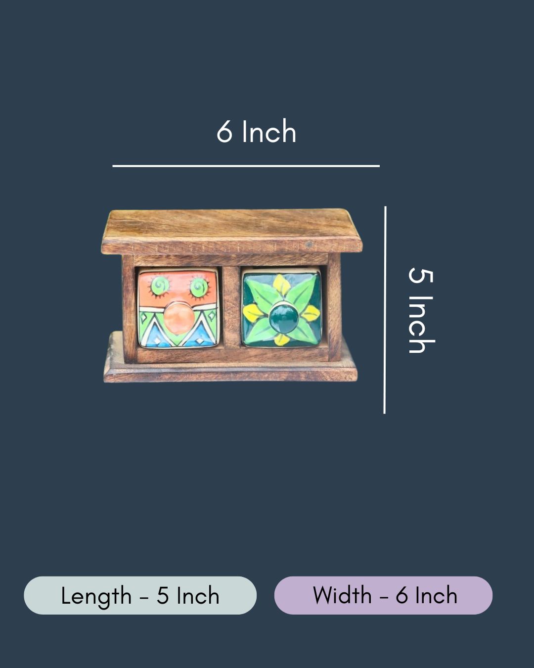 Wooden Decor Drawer – Indie Glow