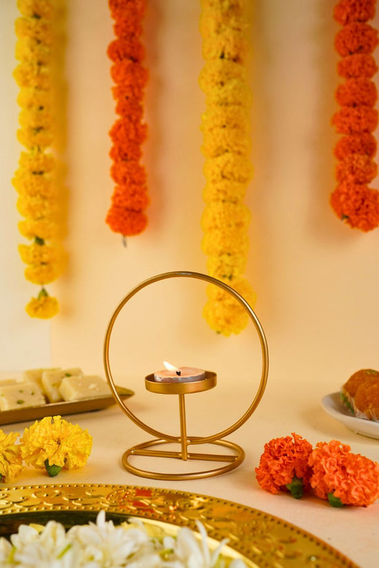 Serene Tea Light Holder made by metal