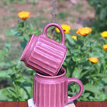 Magenta Coffee Mug made by ceramic