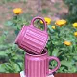 Magenta Coffee Mug made by ceramic