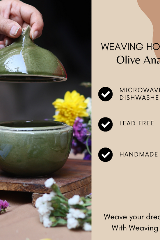 Olive green anar jar specifications 