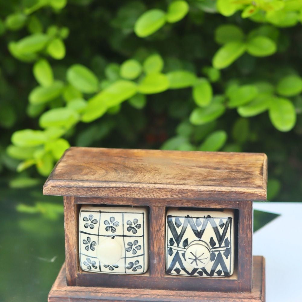 Wooden Decor Drawer – Abstract Tales made by wooden