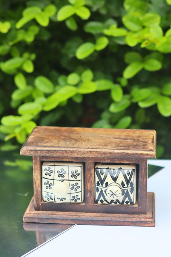Wooden Decor Drawer – Abstract Tales made by wooden