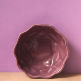 Serveware purple diamond bowl