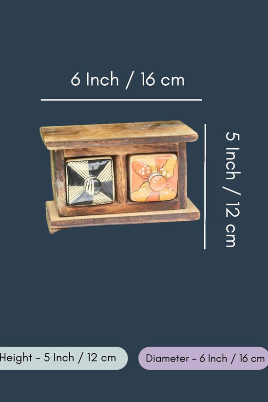 Wooden Decor Drawer – Vibrant Bliss