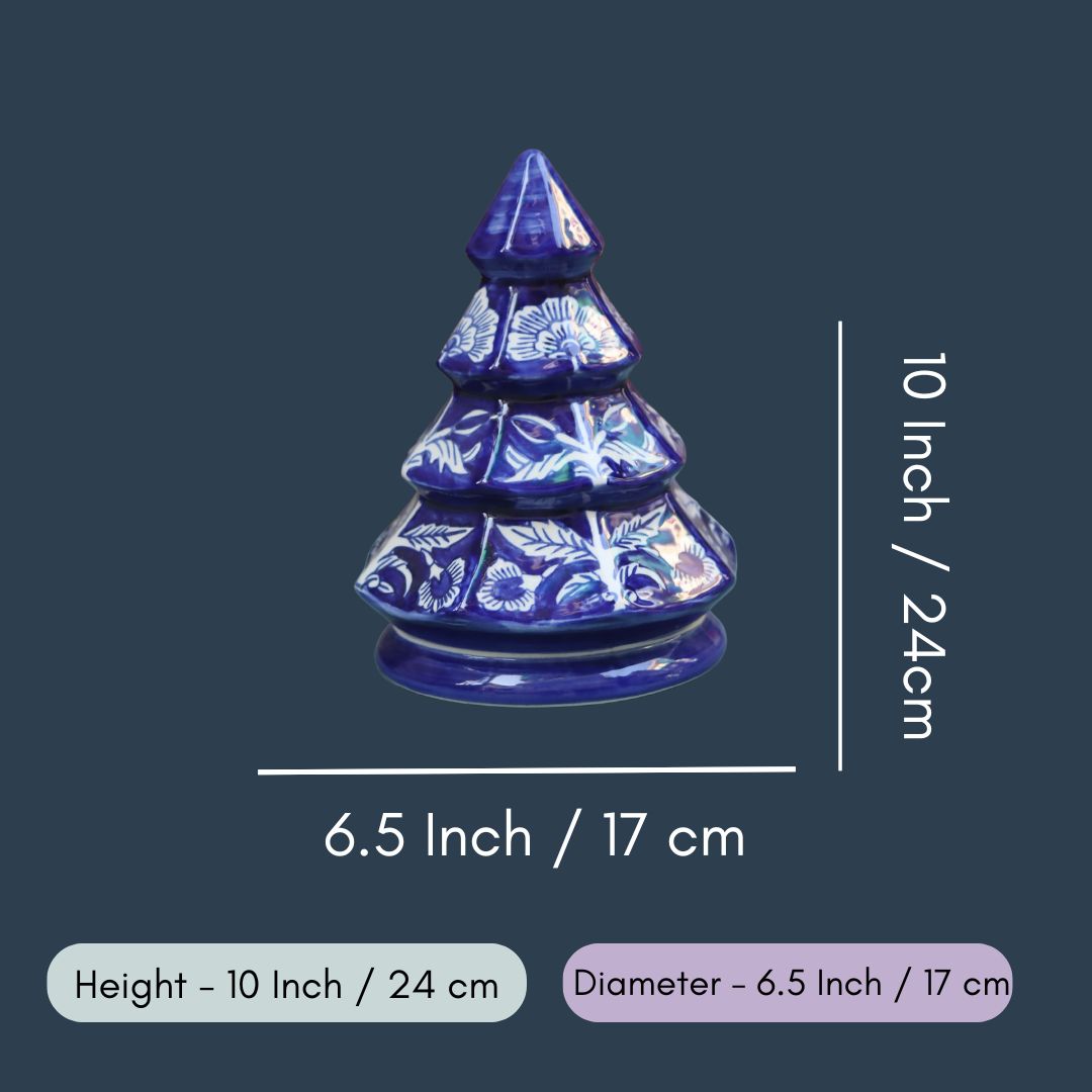 Royal Blue Christmas Tree