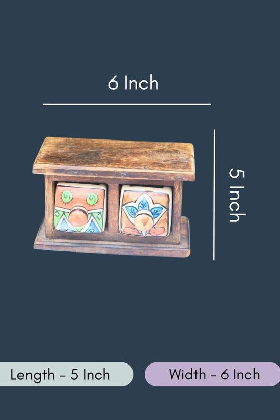 Wooden Decor Drawer – Handcrafted Glow