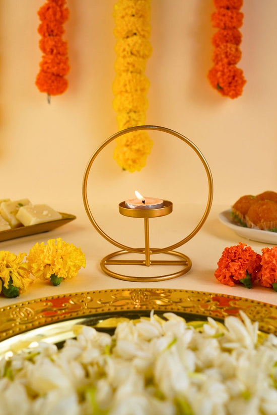 Serene Tea Light Holder handmade in india