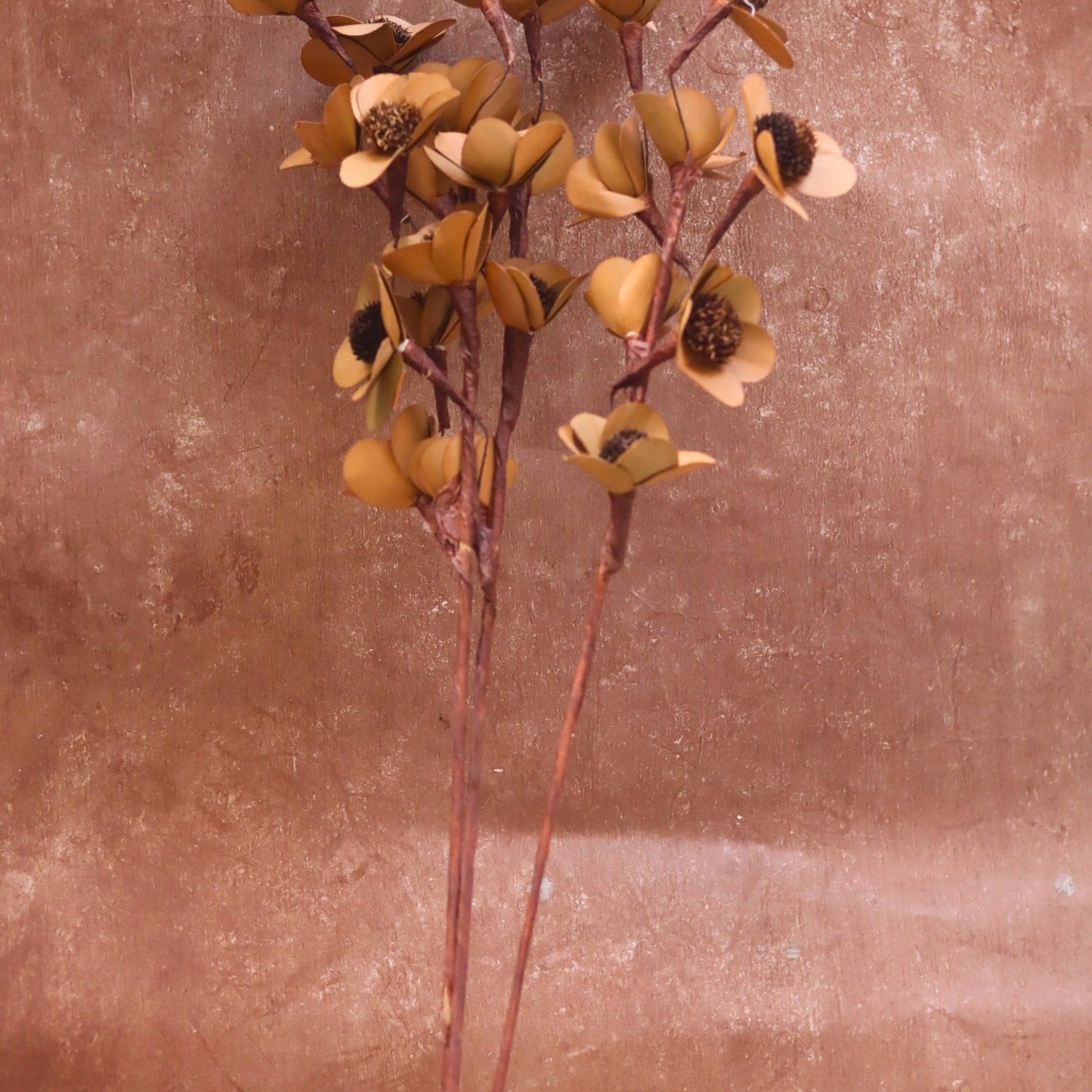 Handmade Brown Mangolia Bunch