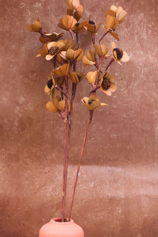 Handmade Brown Mangolia Bunch